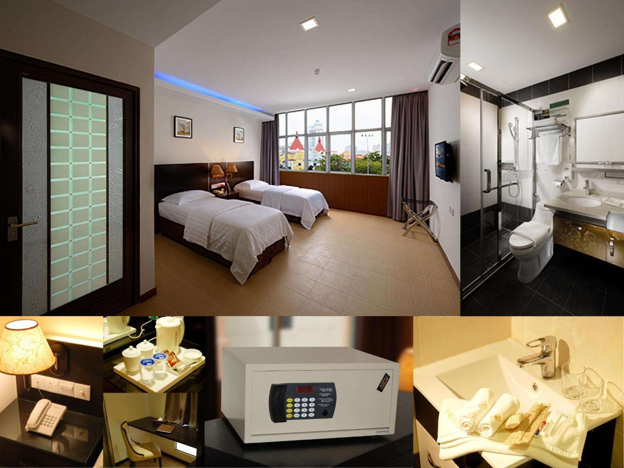 Ernes Hotel Bandar Perda Kampong Permatang Batu エクステリア 写真